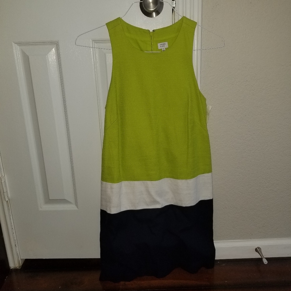 New color block dress
